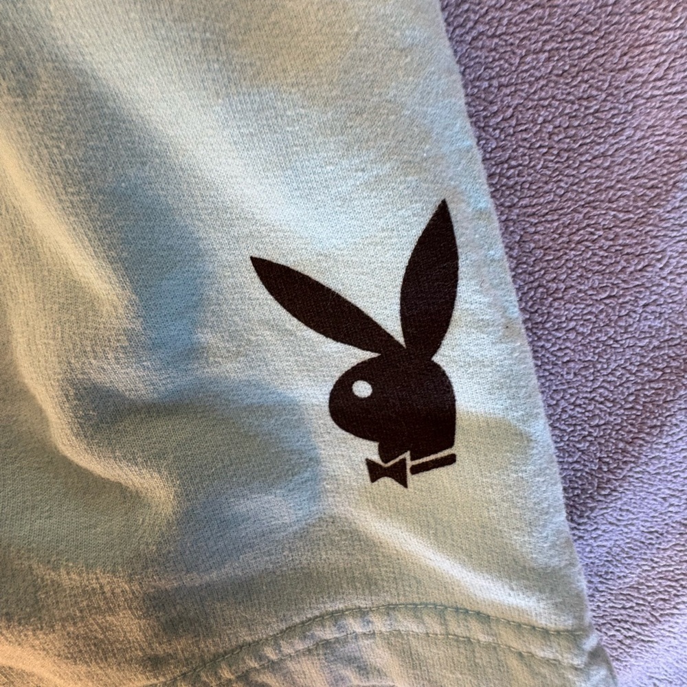 NEW-LG PLAYBOY Turquoise Shorts
Black Blouse Pleated Tunic
Vacation Outfit - Picture 7 of 12
